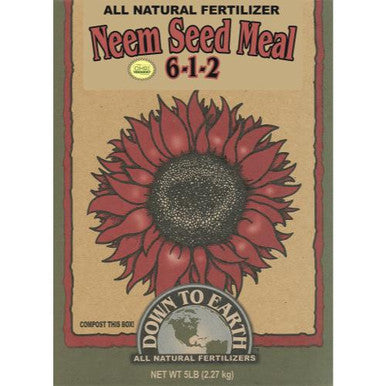 Down To Earth Neem Seed Meal, 40 lb.