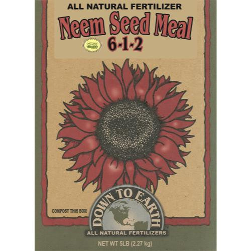 Down To Earth Neem Seed Meal, 5 lb.