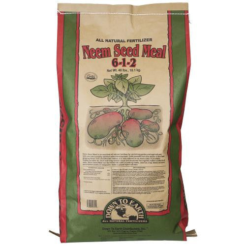 Down To Earth Neem Seed Meal, 40 lb. - Nutrients