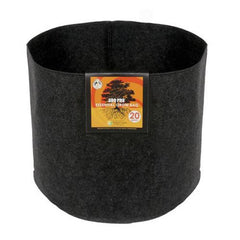 Gro Pro Essential Round Fabric Pot, 20 Gallon - Black - (42/Cs) Case of 2