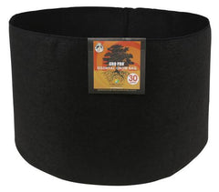 Gro Pro Essential Round Fabric Pot, 30 Gallon - Black