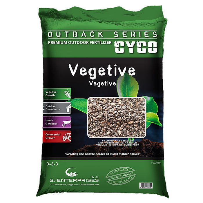 CYCO Outback Series Vegetive, 44 lb