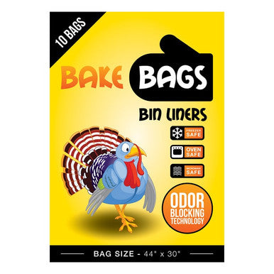 Bake Bags Bin Liners 44'' W x 30'' H (10/Pack)