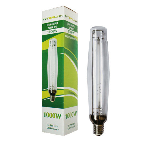 InterLux Super High Pressure Sodium Grow Bulb, 600 Watts - Grow Lights