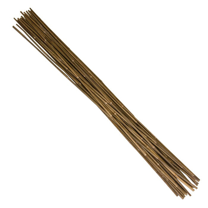 6'  12-14MM Natural Bamboo Stakes (100-pack)