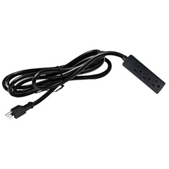 Grow1 120 Volt 3-Plug Extension Cord - 14 Gauge, 12 ft.