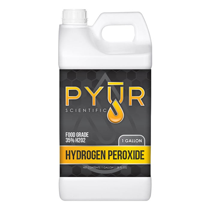 Pyur Scientific Hydrogen Peroxide 34% H2O2 1 Gallon