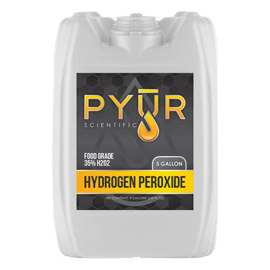 Pyur Scientific Hydrogen Peroxide 34% H2O2 5 Gallon