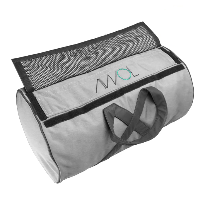 AWOL Odor Proof Daily Duffle Bag, Gray - Large- Groindoor.com | Hydroponics | Indoor Grow Supply Superstore