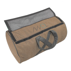 AWOL Odor Proof Daily Duffle Bag, Brown - Large- Groindoor.com | Hydroponics | Indoor Grow Supply Superstore