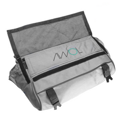 AWOL Odor Proof Daily Messenger Bag, Gray- Groindoor.com | Hydroponics | Indoor Grow Supply Superstore