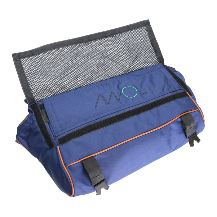 AWOL Odor Proof Daily Messenger Bag, Blue- Groindoor.com | Hydroponics | Indoor Grow Supply Superstore