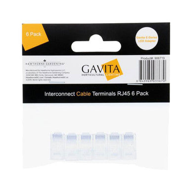 Gavita E-Series LED Adapter Interconnect Cable Terminals RJ45 - Pack of 60