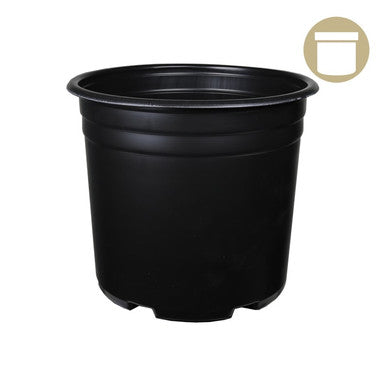 DL Wholesale 1 Gallon Thermoformed Plastic Pot