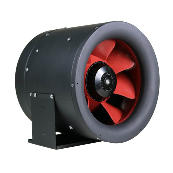 DL Wholesale 10 in. F5 High Output In-Line Fan, 1060 CFM