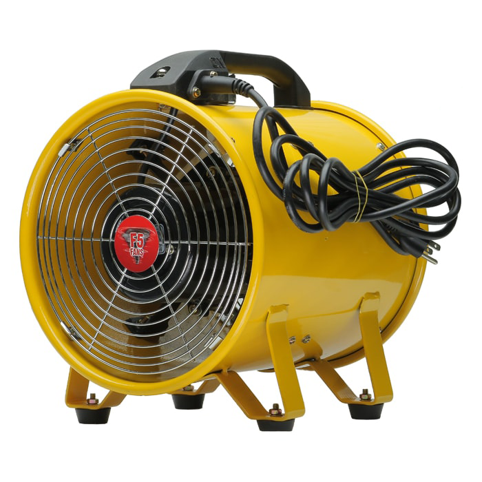 DL Wholesale 8 in. F5 Portable Ventilation Axial Fan - 882 CFM - Environment