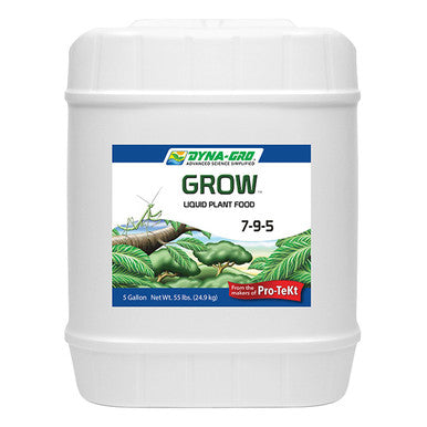 Dyna-Gro Grow 7-9-5 Plant Food 5 Gal