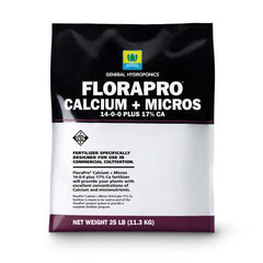 General Hydroponics FloraPro Calcium + Micros, 25 lb.