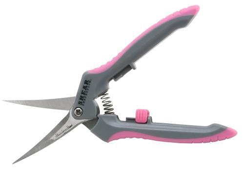 Shear Perfection Pink Platinum Stainless Trimming Shear - 2 in Curved Blades - Pack of 12