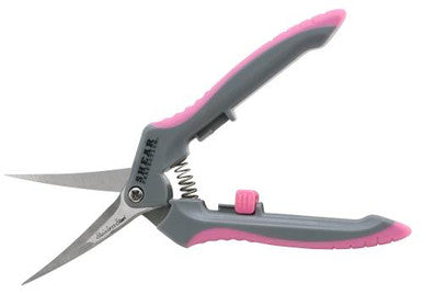 Shear Perfection Pink Platinum Stainless Trimming Shear - 2 in Curved Blades - (12/Cs) Case of 4