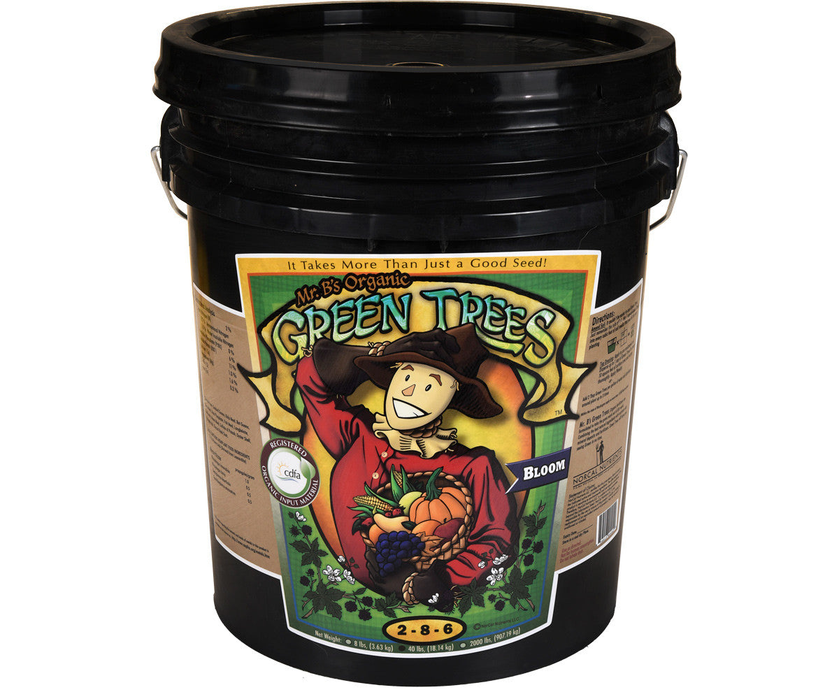 Mr. B's Green Trees Organic Bloom 5 gallon pail, 40 lbs