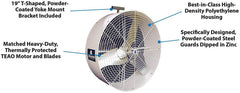 Schaefer Versa-Kool Circulation Fan 36", 11,400 CFM - Environment