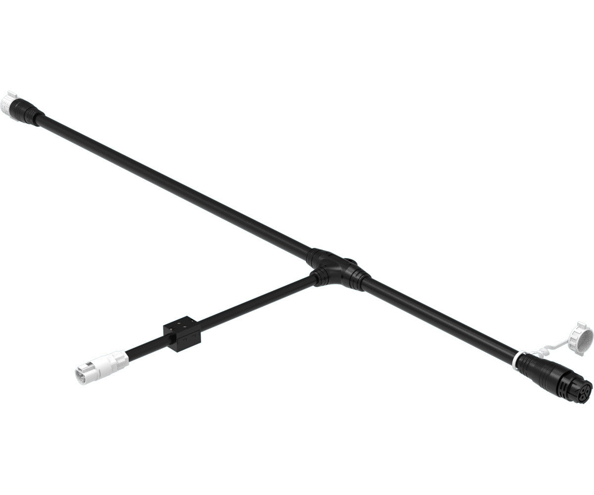 PHOTOBIO AC Power T Cable, 40A M25 to EN100, 1-T , Ferrite, 4.5'