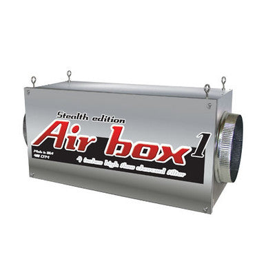 Airbox 1 Stealth Edition 500 CFM (4" flanges)