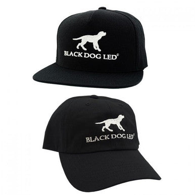 Black Dog LED Hat