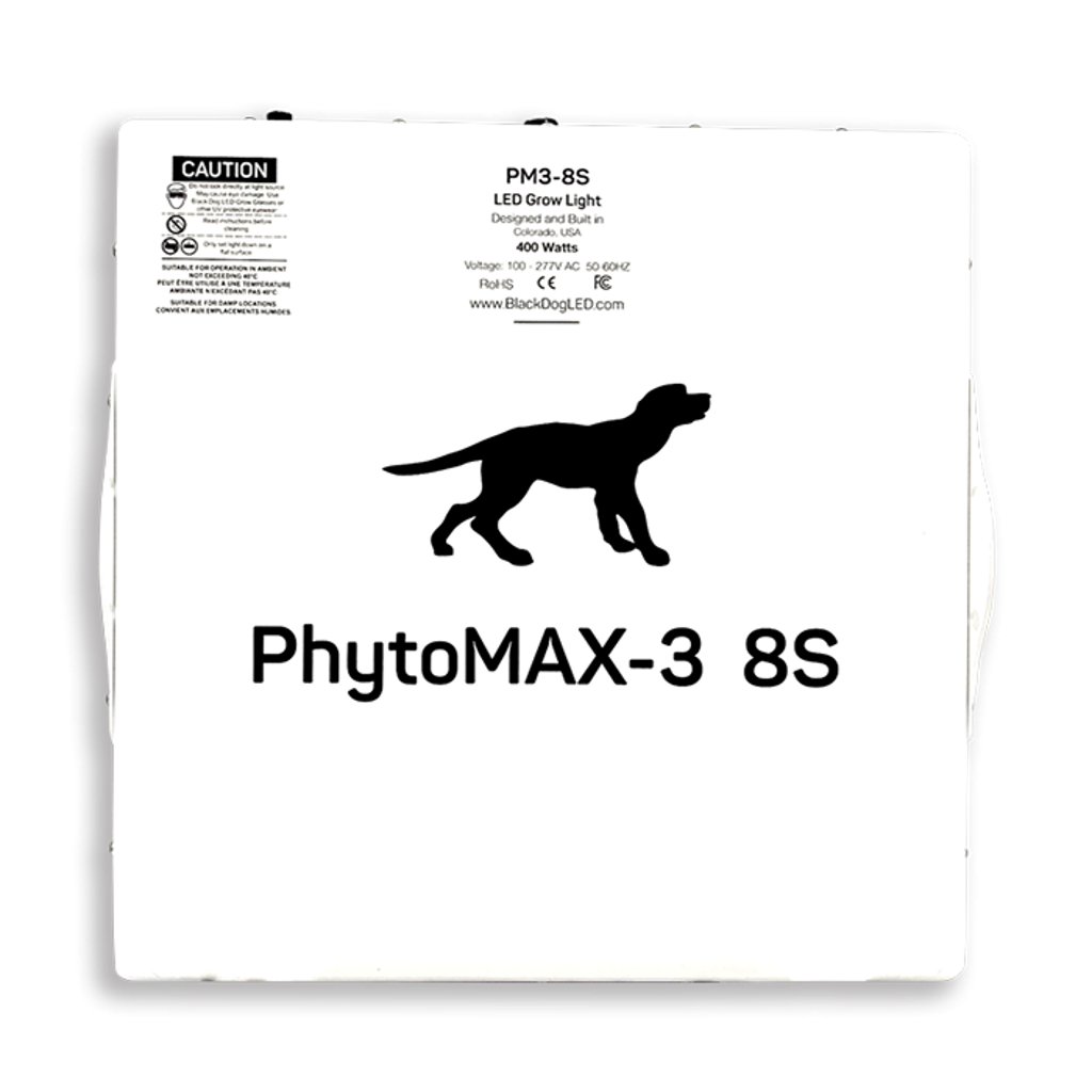 Black Dog PhytoMAX-3 8SC 410 Watt LED Grow Light- Groindoor.com | Hydroponics | Indoor Grow Supply Superstore