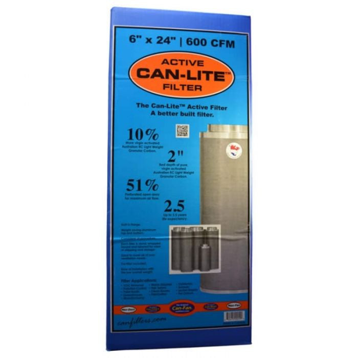 Can-Lite Carbon Filter - 4" and 6"- Groindoor.com | Hydroponics | Indoor Grow Supply Superstore