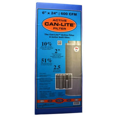 Can-Lite Carbon Filter - 4" and 6"- Groindoor.com | Hydroponics | Indoor Grow Supply Superstore