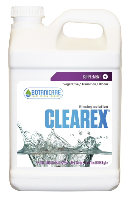 Botanicare Clearex - Salt Leaching Solution, 2.5 Gallon