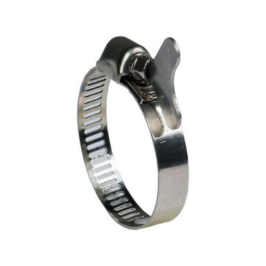 DL Wholesale Stainless Steel Duct Clamp with Butterfly Screw, 1"