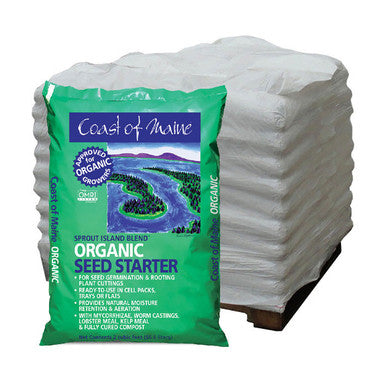 Coast of Maine Sprout Island Seed Starter Soil, 2 Cu. Ft - Pallet of 48