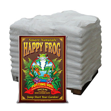 Fox Farm Happy Frog Potting Soil, 2 Cubic Feet - Pallet of 48 Bags
