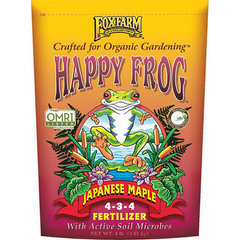 Fox Farm Happy Frog Japanese Maple Organic Fertilizer, 4 lb.