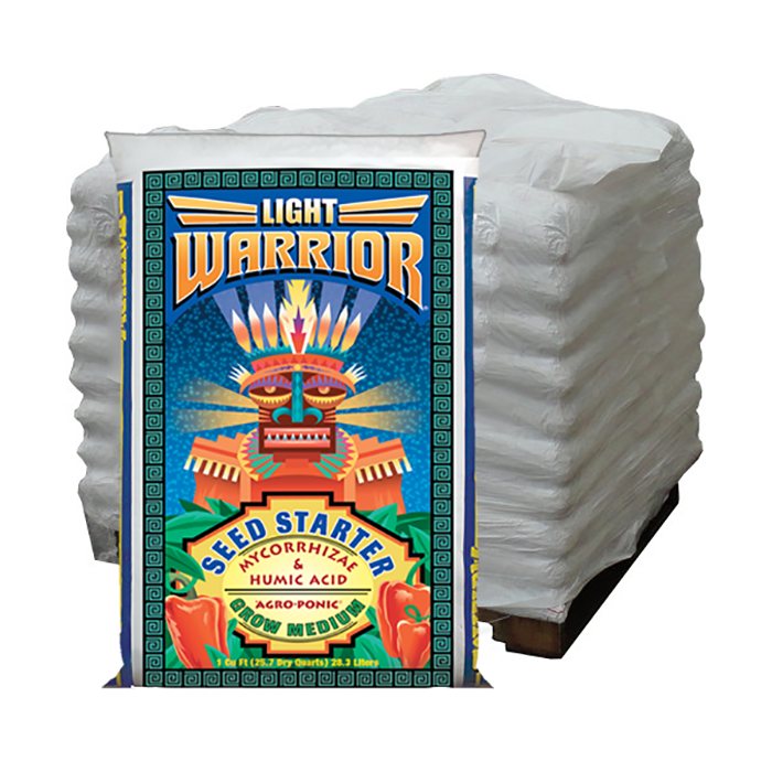 Fox Farm Light Warrior Soilless Mix, 1 Cubic Foot - Pallet of 75 Bags - Soils & Containers