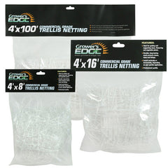 Grower's Edge Commercial Grade Trellis Netting 4 ft x 50 ft - 25 Pack