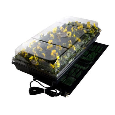 Hydrofarm Germination Station w/ Heat Mat, tray, 72 cell pack, 2" dome