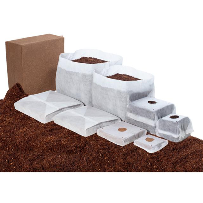 GROWIT Commercial Coco 10"x10"x7" RapidRIZE Block, Pack of 10 - Soils & Containers