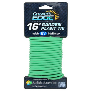 Grower's Edge Soft Garden Plant Tie 5mm - 16 ft - Pack of 20