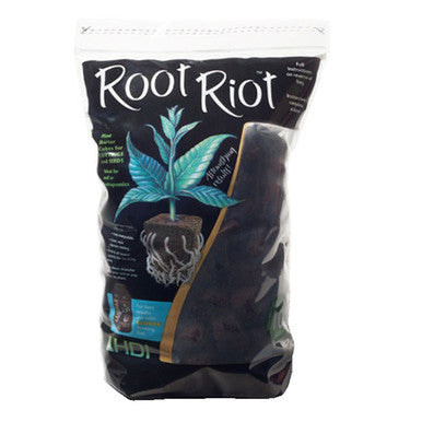Hydrodynamics International Root Riot Root Cubes, Square - (12/Cs) Case of 2
