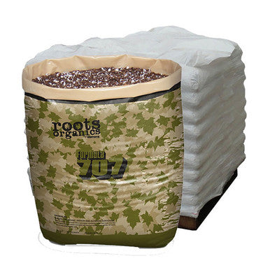 Roots Organics Formula 707 Growing Mix, 1.5 Cubic Feet - Pallet of 70 Bags