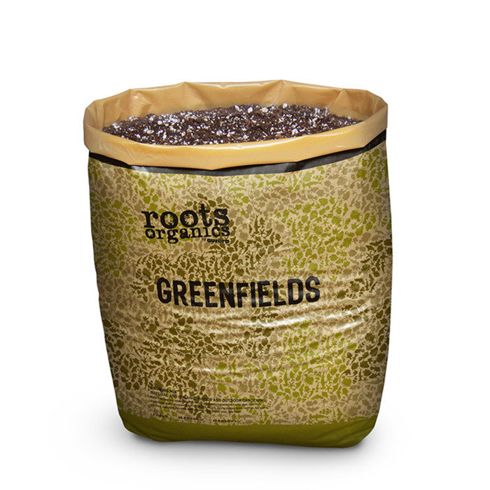 Roots Organics Greenfields Potting Soil, 1.5 Cubic Feet - Pallet of 70 Bags - ROGF-PLT