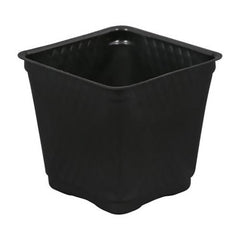 Gro Pro Square Plastic Pot Black, 3.5 inch - (1375/Cs) Case of 2