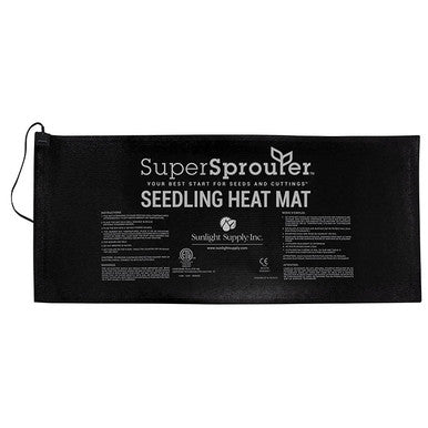Super Sprouter 4 Tray Seedling Heat Mat, 21 in. x 48 in. - (6/Cs)