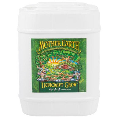 Mother Earth  LiquiCraft Grow 4-3-3, 5 Gallon - Pack of 3
