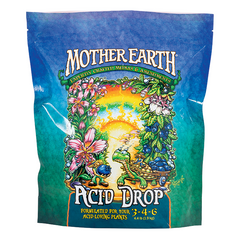 Mother Earth Acid Drop Formulated For Your Acid Loving Plants 3-4-6, 4.4 lbs. - Pack of 6