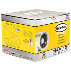 Can-Fan Max-Fan Mixed Flow Inline Fan, 10 Inch - 1019 CFM - HGC736830